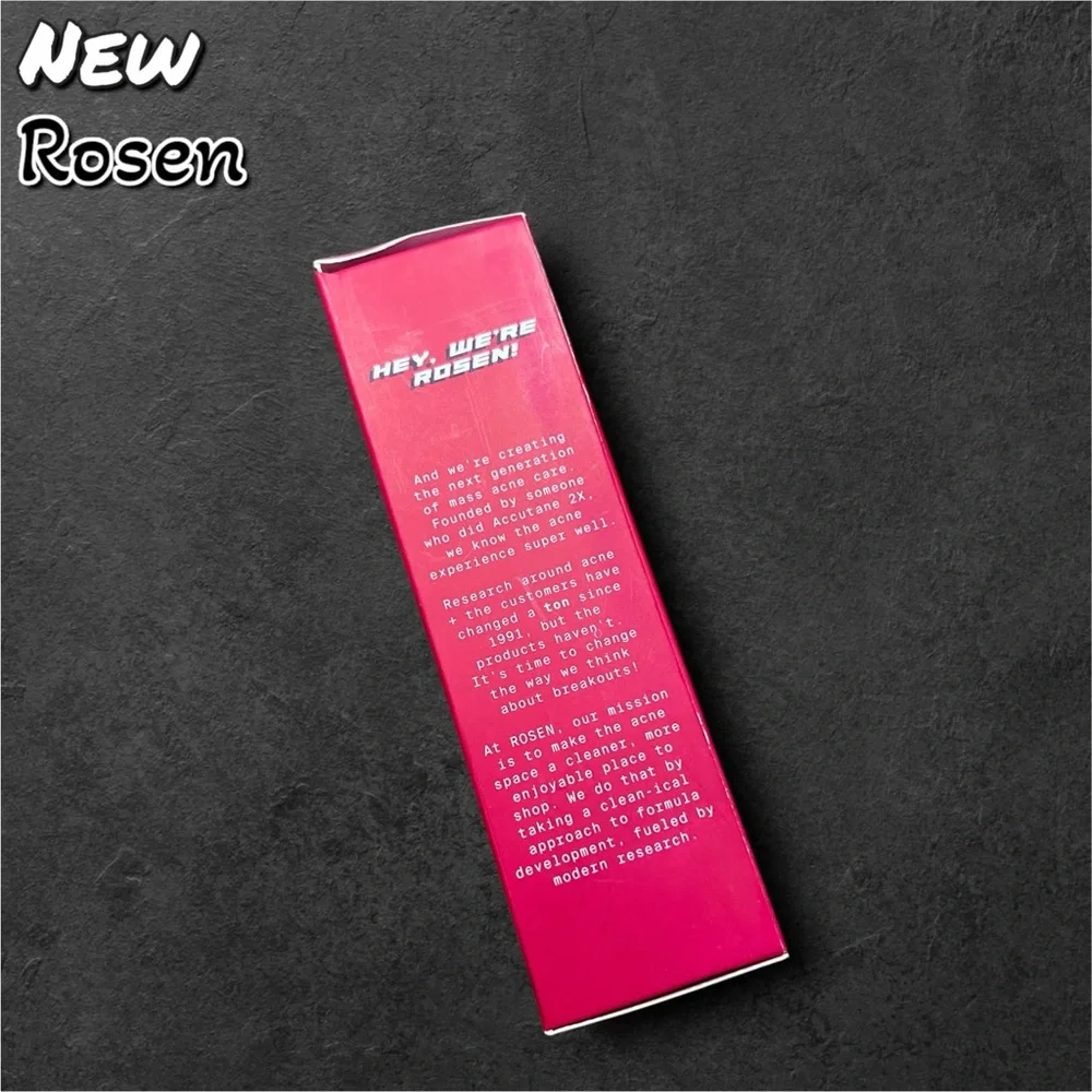 New NIB ROSEN Skincare Super Smoothie for Texture and Scarring - 4.3 f